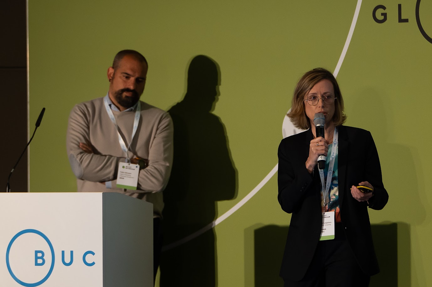 Fabio Silvestri and Delphine Largeteau at Go Circular 2024. © Go Circular