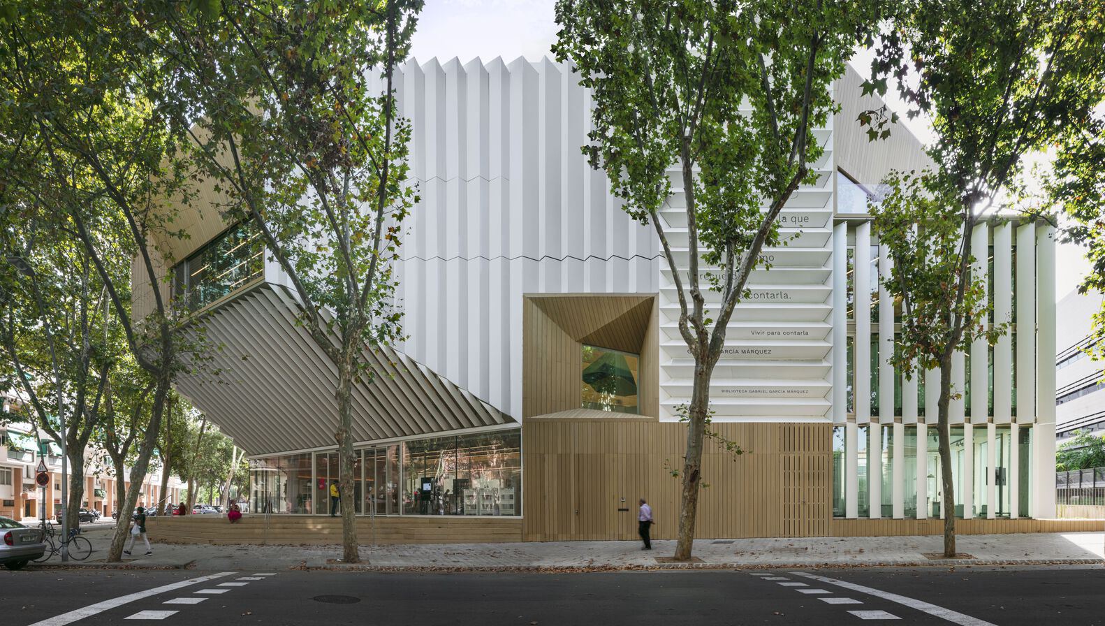 Barcelona’s Gabriel Garcia Marquez library. © GA Barcelona