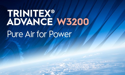 Ahlstrom-Munksjö Trinitex Advance W3200 is a new E12 filtration media specifically designed for pulse jet gas turbine applications. © Ahlstrom-Munksjö